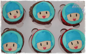 Cupcakes Pocoyó