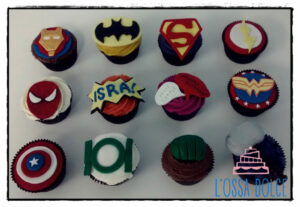 Cupcakes superheroes